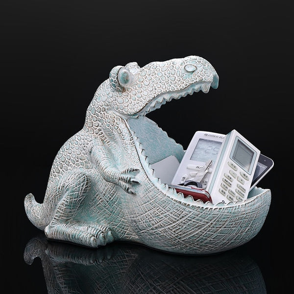 3D Hippo Statue Home Decoration Accessories Desk Sculpture Storage Box Home Decor Figurine Ornament Wedding Party Decorations